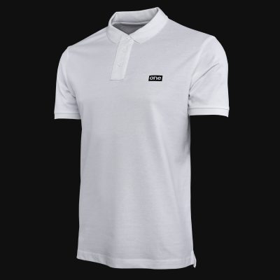 Поло тениска Premium technique white - 01