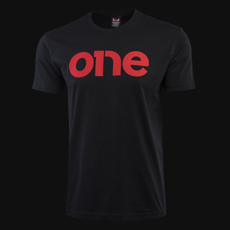 Черна Мъжка тениска - Signature Red One - 02