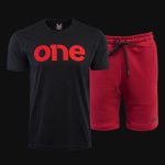 Мъжки летен екип Iconic Red