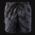 Мъжки Черни Шорти за Плуване Black Camo