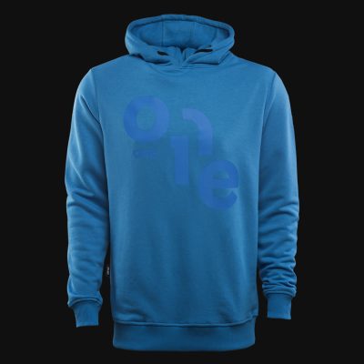 Мъжки суичър с качулка - Blue One