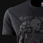 Черна Мъжка Тениска - Silent Moves - 03