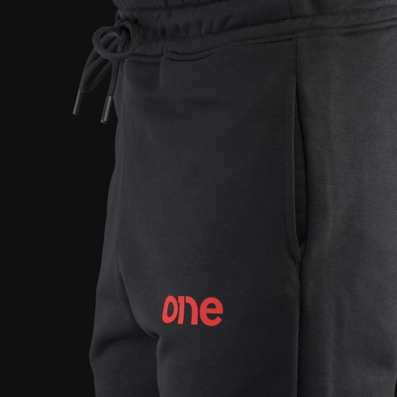Мъжко черно долнище - Red One - 04