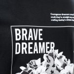 Черна Мъжка Тениска - Brave Dreamer - 05