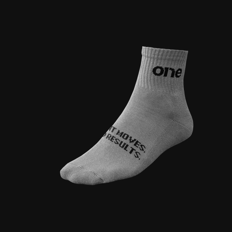 Ανδρικές κοντές κάλτσες - Play Grey One - Image 2