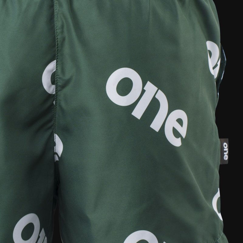 Мъжки зелени Шорти за Плуване Green One - 03
