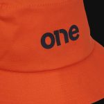 Оранжева мъжка бъкет шапка - One - 03