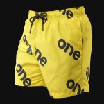 Мъжки жълти Шорти за Плуване Yellow One - 02