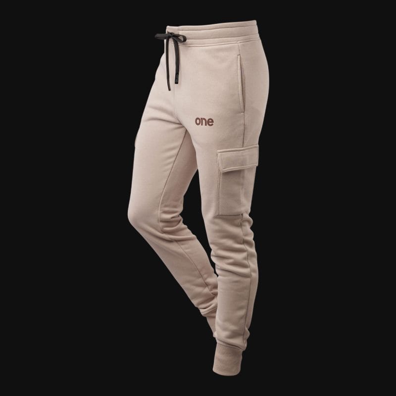 Ανδρικό jogger παντελόνι φόρμας - Mocha One - 03