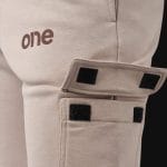Ανδρικό jogger παντελόνι φόρμας - Mocha One - 05