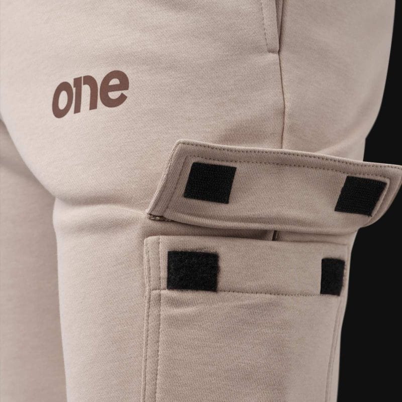 Ανδρικό jogger παντελόνι φόρμας - Mocha One - 05