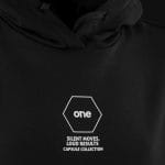Ανδρικό φούτερ με κουκούλα - Hex One Noir - 02