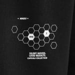 Ανδρικό φούτερ με κουκούλα - Hex One Noir - 05