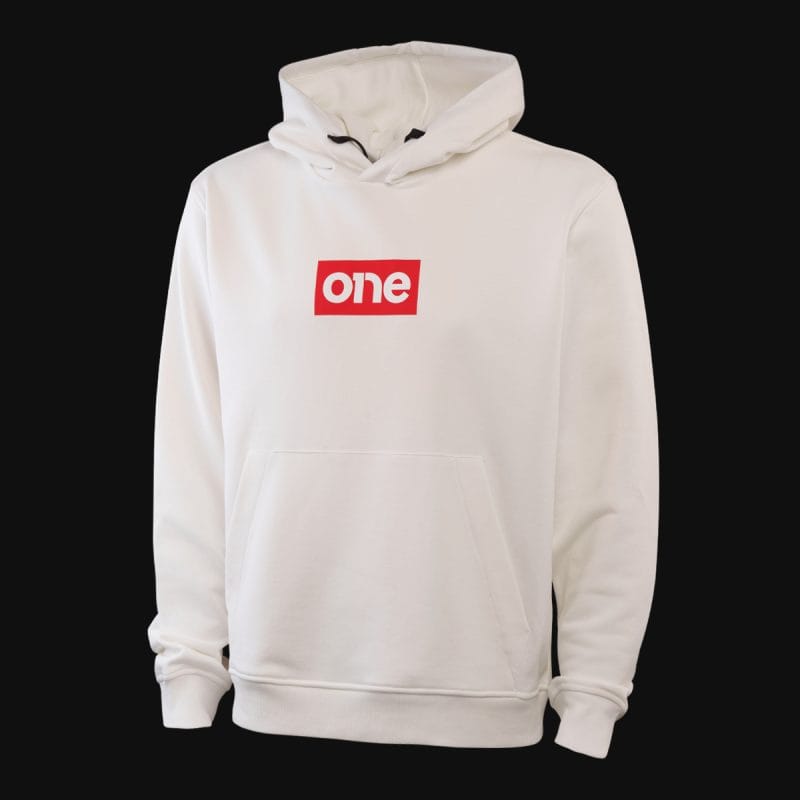 Ανδρικό φούτερ με κουκούλα - Red Box Logo - 03
