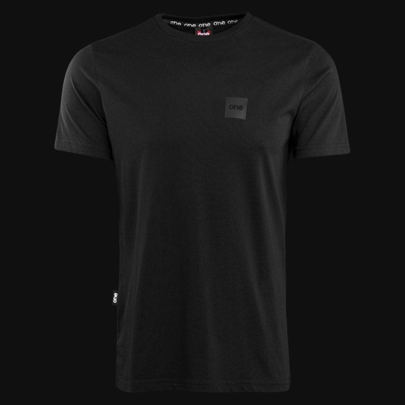 Ανδρικό Slim-Fit μπλουζάκι - Box One Black - 03
