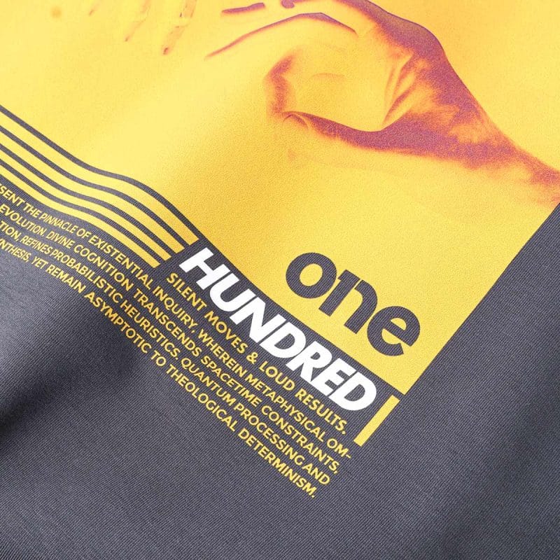 Ανδρικό γκρι premium μπλουζάκι - God Hand Tee - 07