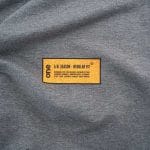 Ανδρικό γκρι premium μπλουζάκι - Silent Heat V.02 - 05