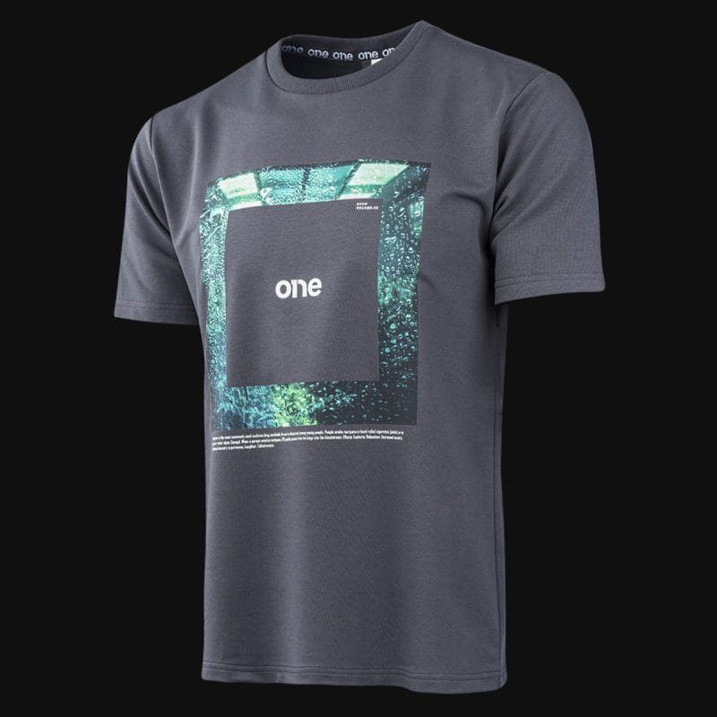 Ανδρικό γκρι premium μπλουζάκι - Urban Moss - 05