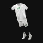 Ανδρικό καλοκαιρινό σετ Classic White-G