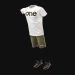 Ανδρικό καλοκαιρινό σετ Khaki One