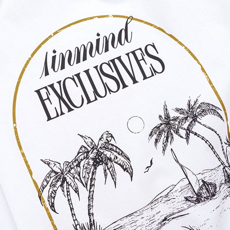 Ανδρικό λευκό T-shirt σε γραμμή Regular-Fit - Exclusives - 02