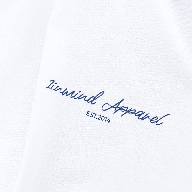 Ανδρικό λευκό T-shirt σε γραμμή Regular-Fit - Paradise One - 04