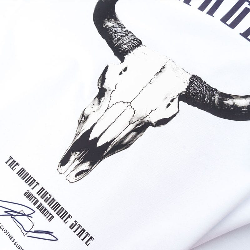 Ανδρικό λευκό T-shirt σε γραμμή Regular-Fit - Rustic Roots V.02 - 03