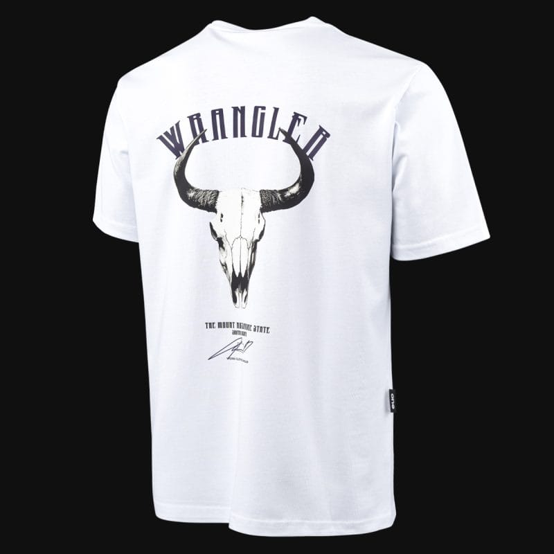 Ανδρικό λευκό T-shirt σε γραμμή Regular-Fit - Rustic Roots V.02 - 05