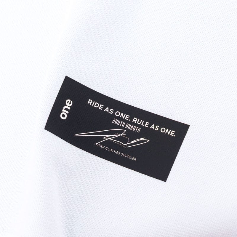 Ανδρικό λευκό T-shirt σε γραμμή Regular-Fit - Rustic Roots V.02 - 06