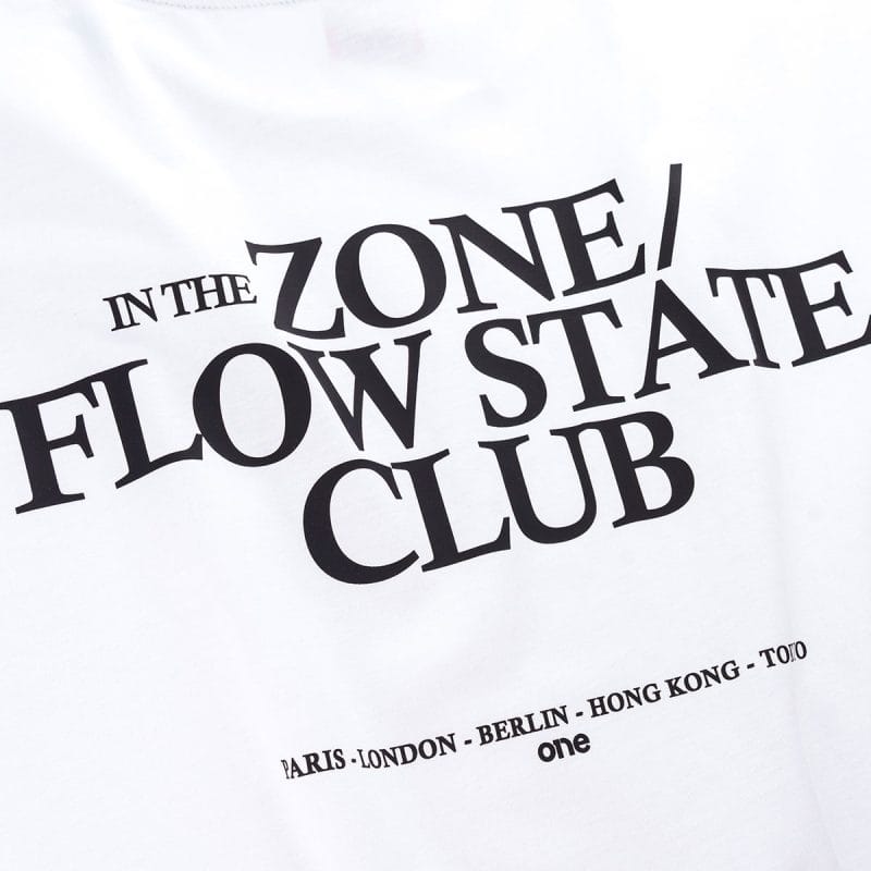 Ανδρικό λευκό T-shirt σε γραμμή Regular-Fit - Zone Flow - 02