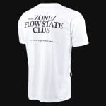 Ανδρικό λευκό T-shirt σε γραμμή Regular-Fit - Zone Flow