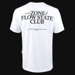 Ανδρικό λευκό T-shirt σε γραμμή Regular-Fit - Zone Flow - 05