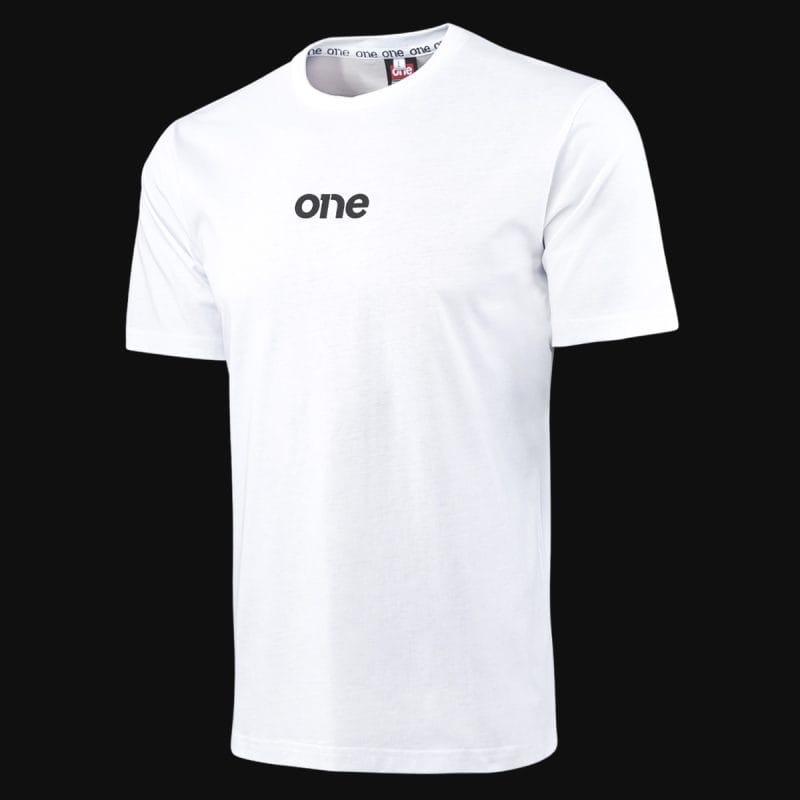 Ανδρικό λευκό T-shirt σε γραμμή Regular-Fit - Zone Flow - 06