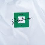 Ανδρικό λευκό T-shirt σε γραμμή Slim-Fit - BGO - 02