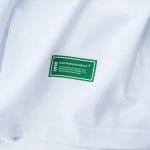 Ανδρικό λευκό T-shirt σε γραμμή Slim-Fit - BGO - 04