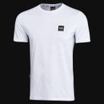 Ανδρικό λευκό T-shirt σε γραμμή Slim-Fit - Box One White - 03
