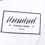 Ανδρικό λευκό T-shirt σε γραμμή Slim-Fit - DNM - 02