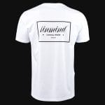Ανδρικό λευκό T-shirt σε γραμμή Slim-Fit - DNM