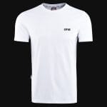 Ανδρικό λευκό T-shirt σε γραμμή Slim-Fit - DNM - 03