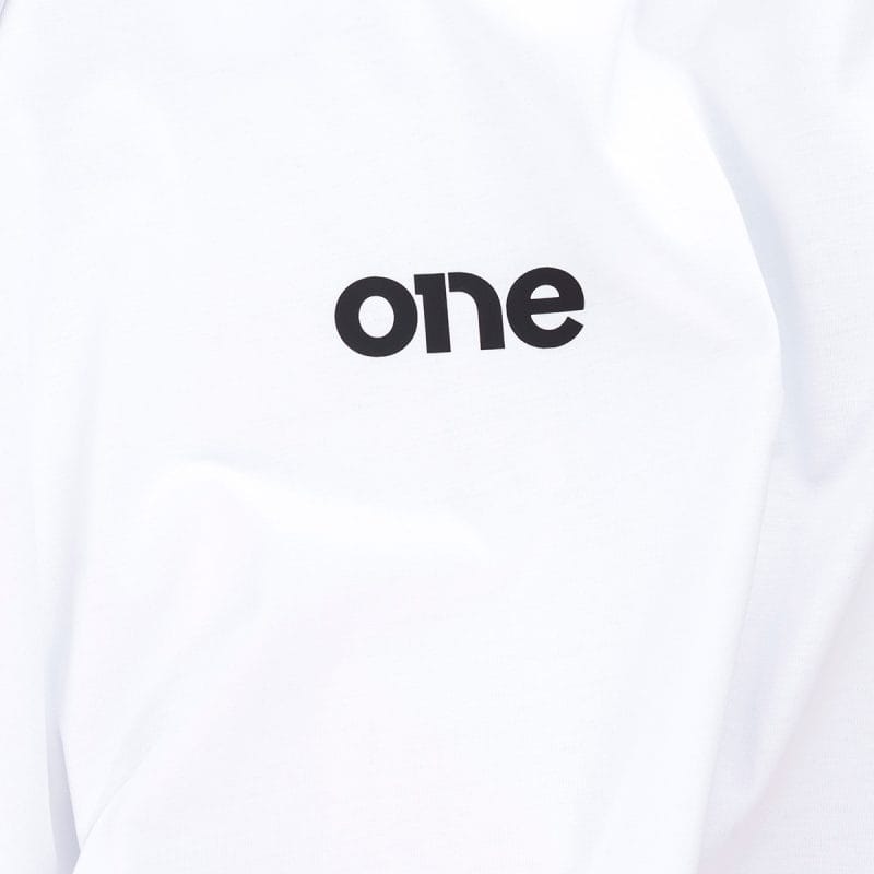 Ανδρικό λευκό T-shirt σε γραμμή Slim-Fit - DNM - 04