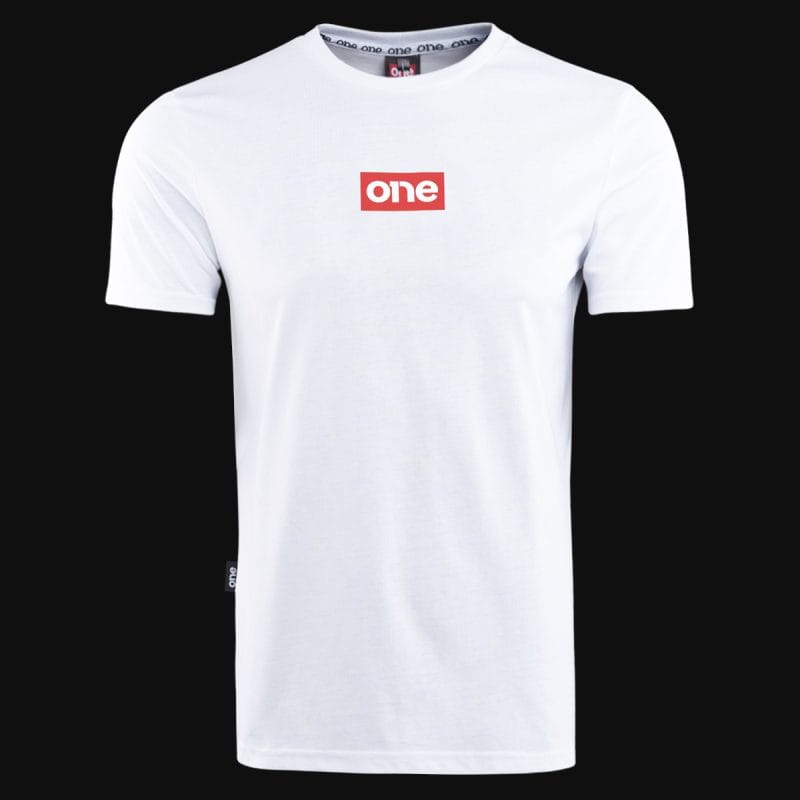 Ανδρικό λευκό T-shirt σε γραμμή Slim-Fit - Mystic Blaze - 03