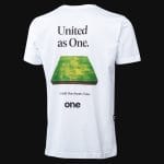 Ανδρικό λευκό T-shirt σε γραμμή Slim-Fit - UAO - 04