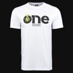 Ανδρικό λευκό T-shirt σε γραμμή Slim-Fit - UFO One