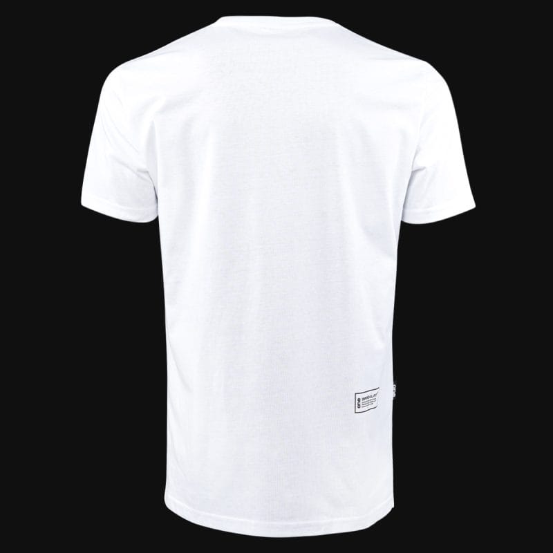 Ανδρικό λευκό T-shirt σε γραμμή Slim-Fit - UFO One - 03
