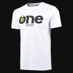 Ανδρικό λευκό T-shirt σε γραμμή Slim-Fit - UFO One - 05