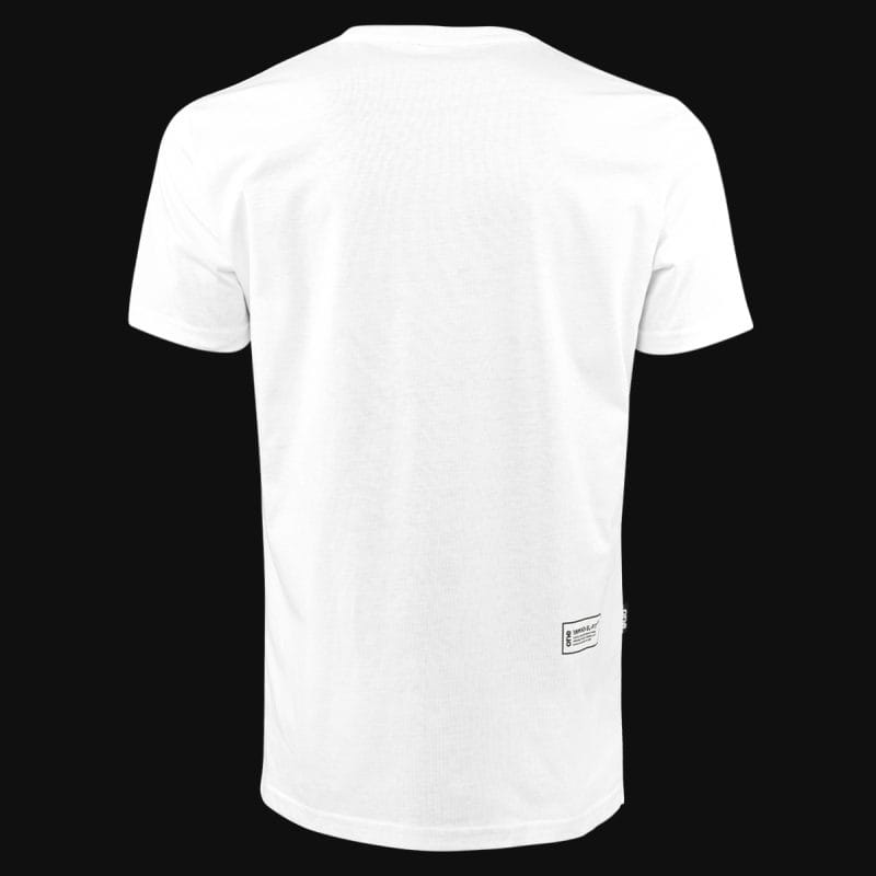 Ανδρικό λευκό T-shirt σε γραμμή Slim-Fit - Zesty One - 03