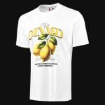 Ανδρικό λευκό T-shirt σε γραμμή Slim-Fit - Zesty One - 05