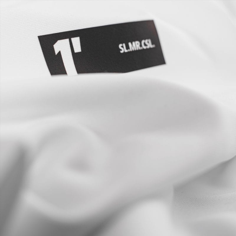 Ανδρικό λευκό αθλητικό φούτερ - Classic White - 02