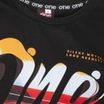 Ανδρικό μαύρο μπλουζάκι Slim-Fit - Special One - 02