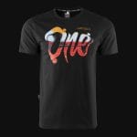 Ανδρικό μαύρο μπλουζάκι Slim-Fit - Special One